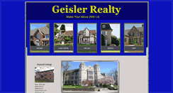 Desktop Screenshot of geislerrealty.com